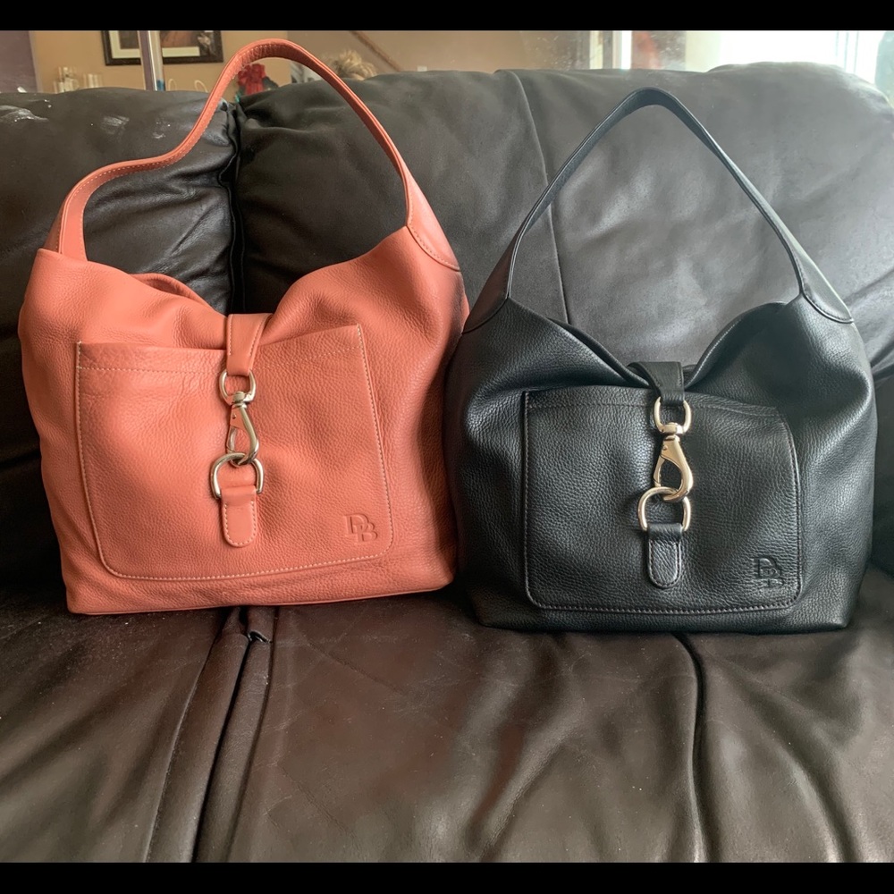 🌼Dooney & Bourke *Extra Large*pebble leather hobo